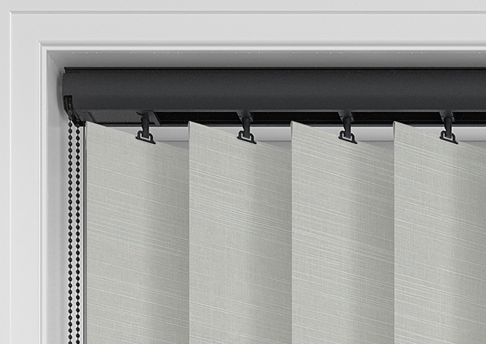 Solento (Blackout), Crisp Grey - Vertical Blind - Image 14